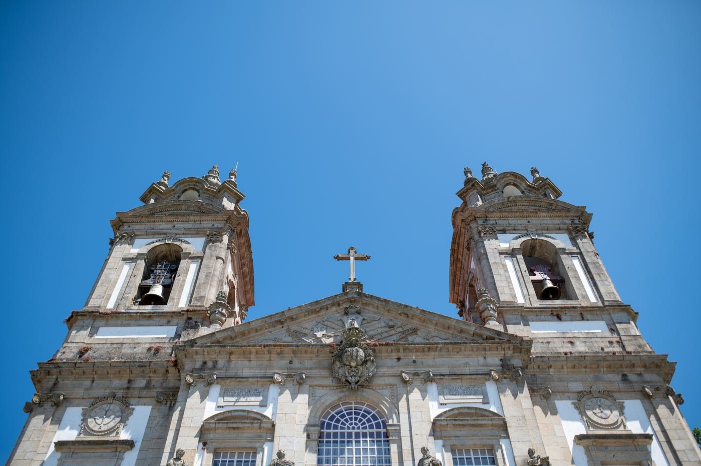 Fachada do Santuário do Bom Jesus do Monte, Braga